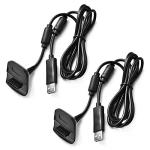 Dual Charging Cable for Xbox 360 Controllers