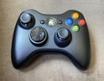 Microsoft Xbox 360 Black Wireless Controller