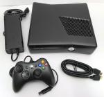 Xbox 360 Slim Black Console Bundle Set
