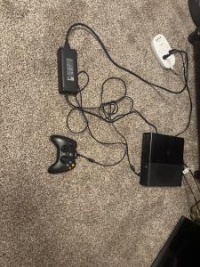 Xbox 360 Black Console with Controller