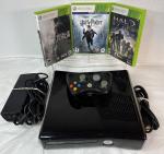 Xbox 360 Slim Black 250GB Bundle with Controller