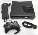 Xbox 360 Slim Black Console Bundle Set