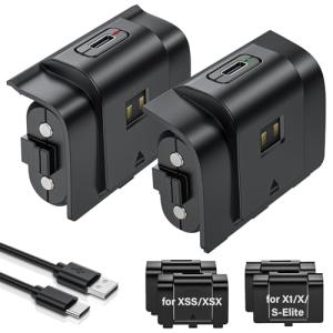 Rechargeable Battery Pack for Xbox Controllers