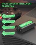 GKHERD Rechargeable Battery Pack for Xbox Controllers