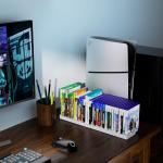 Universal Game Storage Holder for Consoles and DVDs