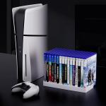 Universal Game Storage Holder for Consoles and DVDs