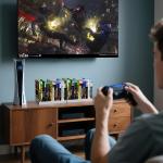 Universal Game Storage Holder for Consoles and DVDs