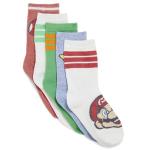 Super Mario 5-Pack Crew Socks for Boys
