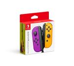 Neon Purple and Orange Joy-Con Pair for Switch