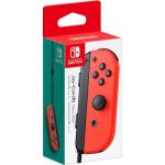 Neon Red Nintendo Joy-Con Controllers