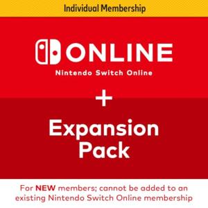 Nintendo Switch Online Expansion Pack 12-Month Membership
