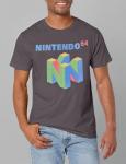 N64 Logo Charcoal T-Shirt for Men