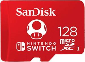 SanDisk 128GB microSDXC Card for Nintendo Switch