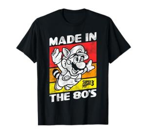 Super Mario 3 Retro T-Shirt from the 80s