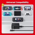 Fast Charging 45W Charger for Nintendo Switch