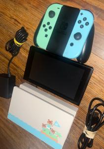 Animal Crossing Nintendo Switch 256GB Console Bundle