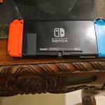 Nintendo Switch Neon Red & Blue Console Bundle