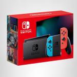 Nintendo Switch Neon Blue and Red Joy-Con Console