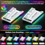 Rysker PS5 Stand with Cooling Station & Charger