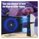 PS5 Pro Cooling Fan with USB & LED Lights