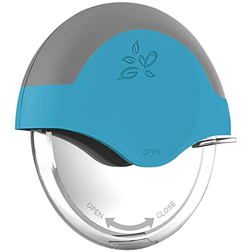 Blue Pizza Cutter Wheel - Super Sharp and Easy to Clean