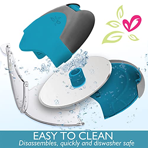 Blue Pizza Cutter Wheel - Super Sharp and Easy to Clean