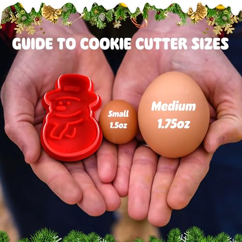 Holiday Cookie Cutter Set - 4 Fun Shapes for Kids
