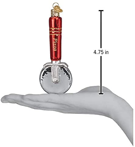 Authentic Old-World Pizza Ornament Set - Random Collection