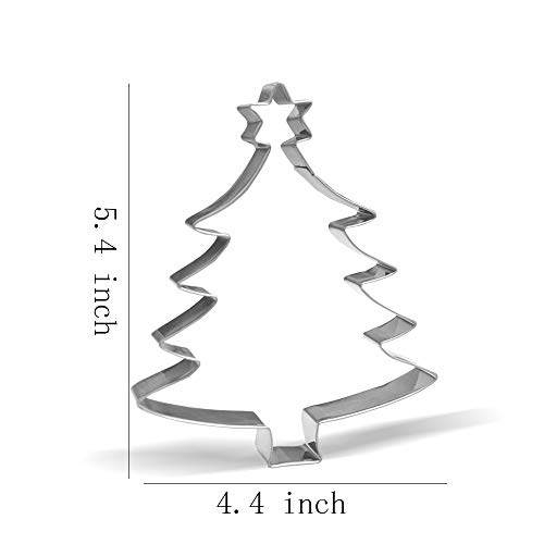 Christmas Tree Cookie Cutter - Stainless Steel