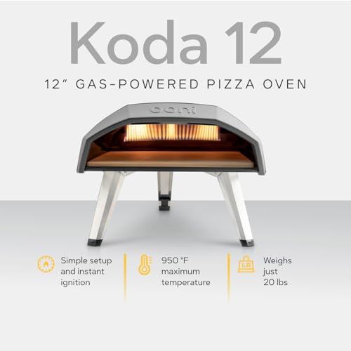 Ooni Koda 12 Gas Pizza Oven - Portable & Award-Winning