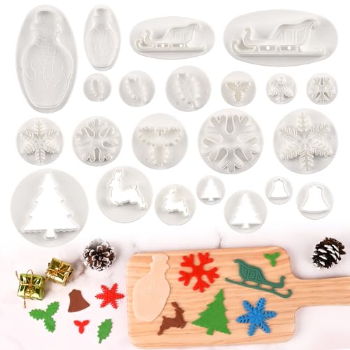 Christmas Cookie Cutter Set - 22 Piece Molds
