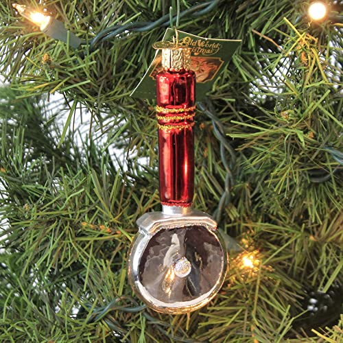 Pizza Cutter Ornaments - Old World Christmas Glass