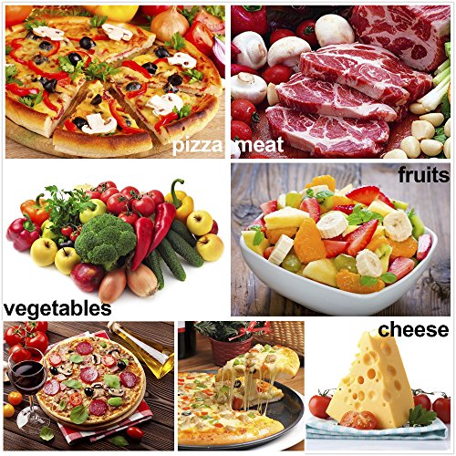 Amhoo Mezzaluna Ulu Knife Set with Wood Handle