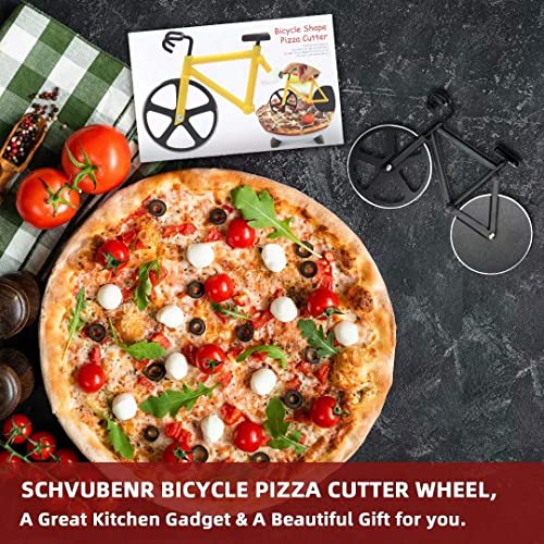 Brick and Steel Bicycle Pizza Cutter - Cyclist's Gift
