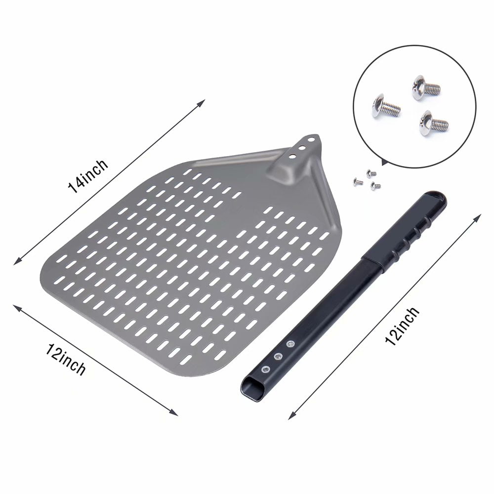 Rectangular Pizza Turning Peel - 12x14 Inches