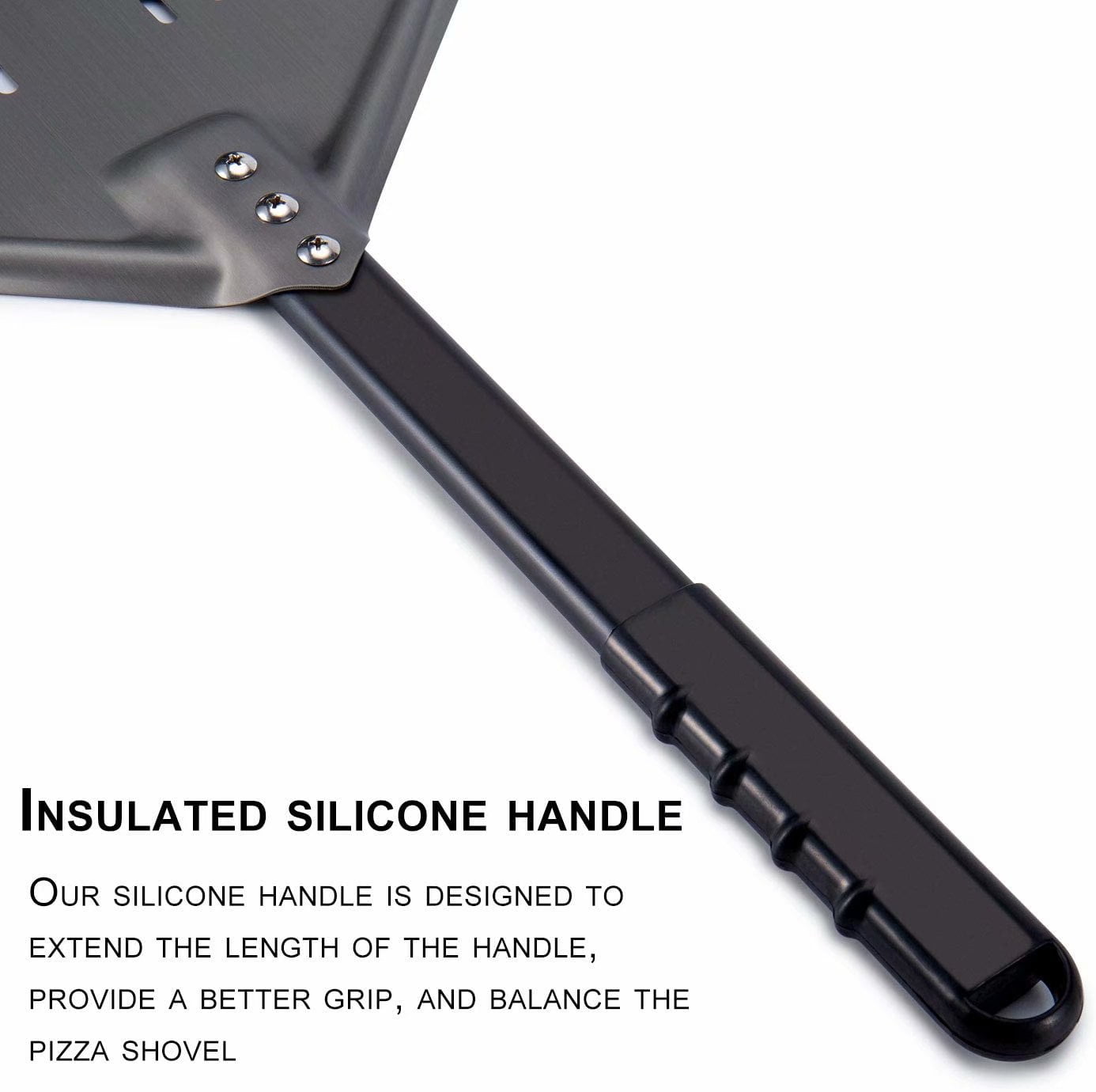 Rectangular Pizza Turning Peel - 12x14 Inches