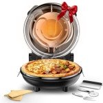 12-Inch Portable Electric Pizza Oven with Timer