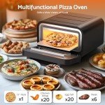 Cobuy Electric Pizza Oven - Fast Indoor/Outdoor Cooking