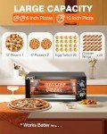 Electric Countertop Pizza Oven for Home Use