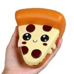 Cute Jumbo Pizza Squeeze Toy – Fun Gift 13x11CM
