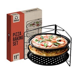 Chef Pomodoro Non-Stick Pizza Baking Set
