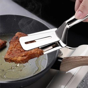 Multi-Use Pizza and Barbecue Grilling Tong