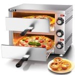 12-Inch Stainless Steel Countertop Pizza Oven