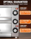 12-Inch Stainless Steel Countertop Pizza Oven