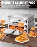 12-Inch Stainless Steel Countertop Pizza Oven