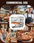 12-Inch Stainless Steel Countertop Pizza Oven