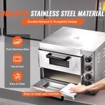 VEVOR 14-Inch Stainless Steel Pizza Oven