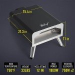 Deco Chef Electric 12-Inch Pizza Oven