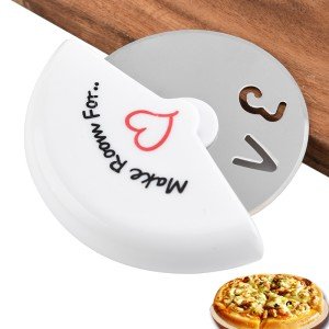 Mini Pizza Box Stainless Steel Pizza Cutter
