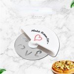 Mini Pizza Box Stainless Steel Pizza Cutter